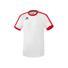 Erima Sport-Tshirt Trikot Retro Star (100% Polyester) weiss/rot Herren